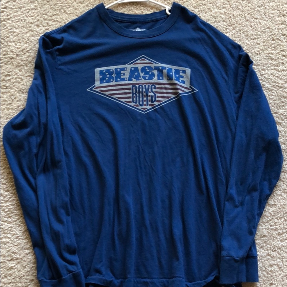 Beastie Boys blue long sleeve band t-shirt